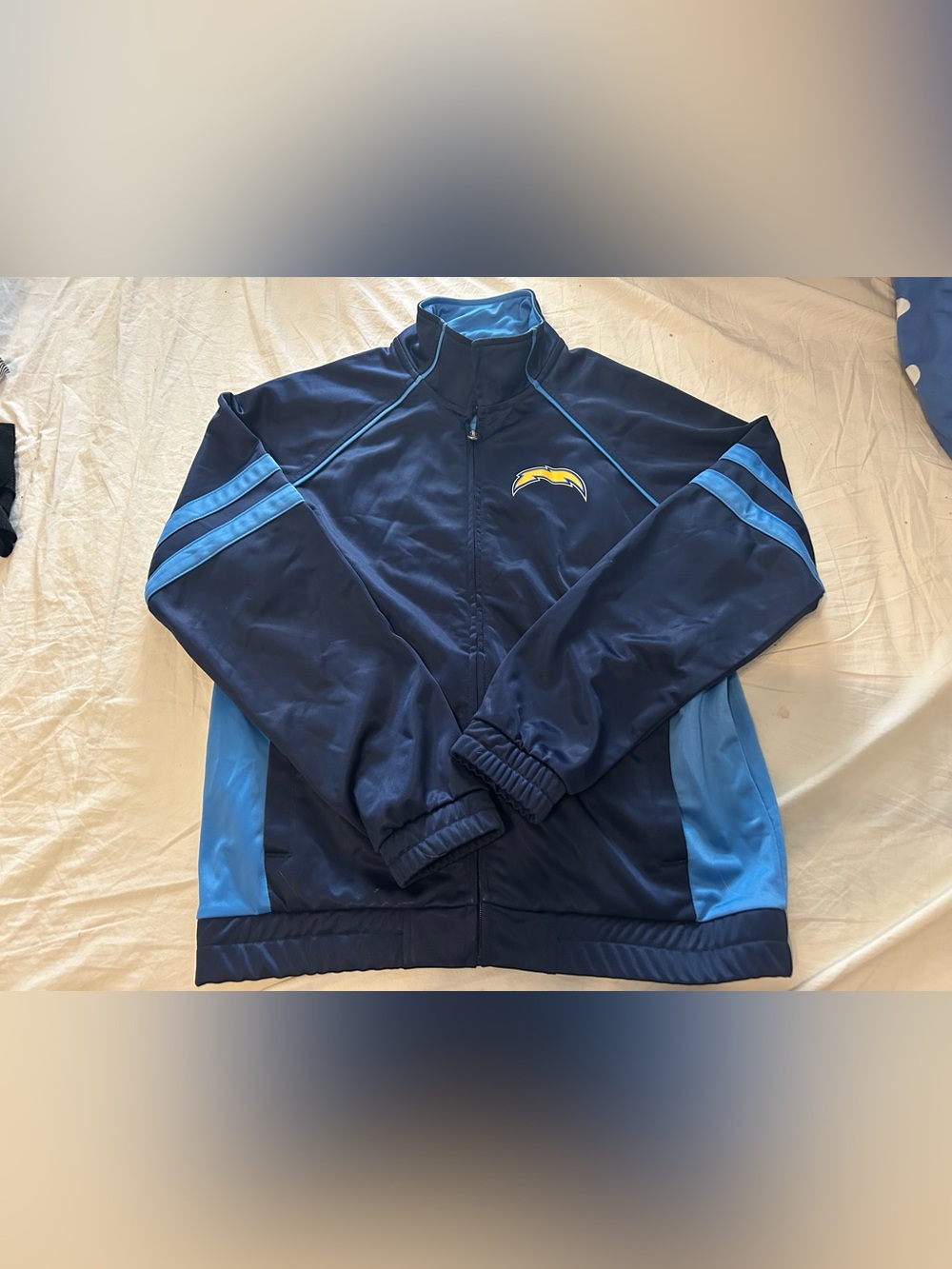 San Diego LA Chargers Full Zip Men's Jacket Size L